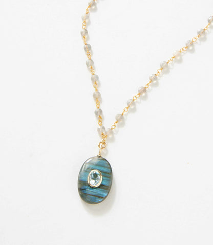 Amazonite Amulet Necklace