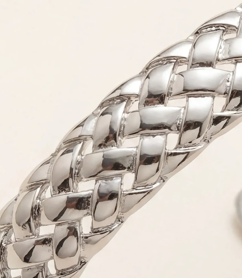 Braided Bangle Bracelet