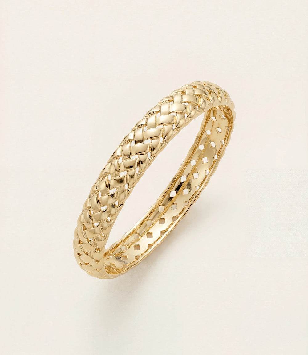 Braided Bangle Bracelet