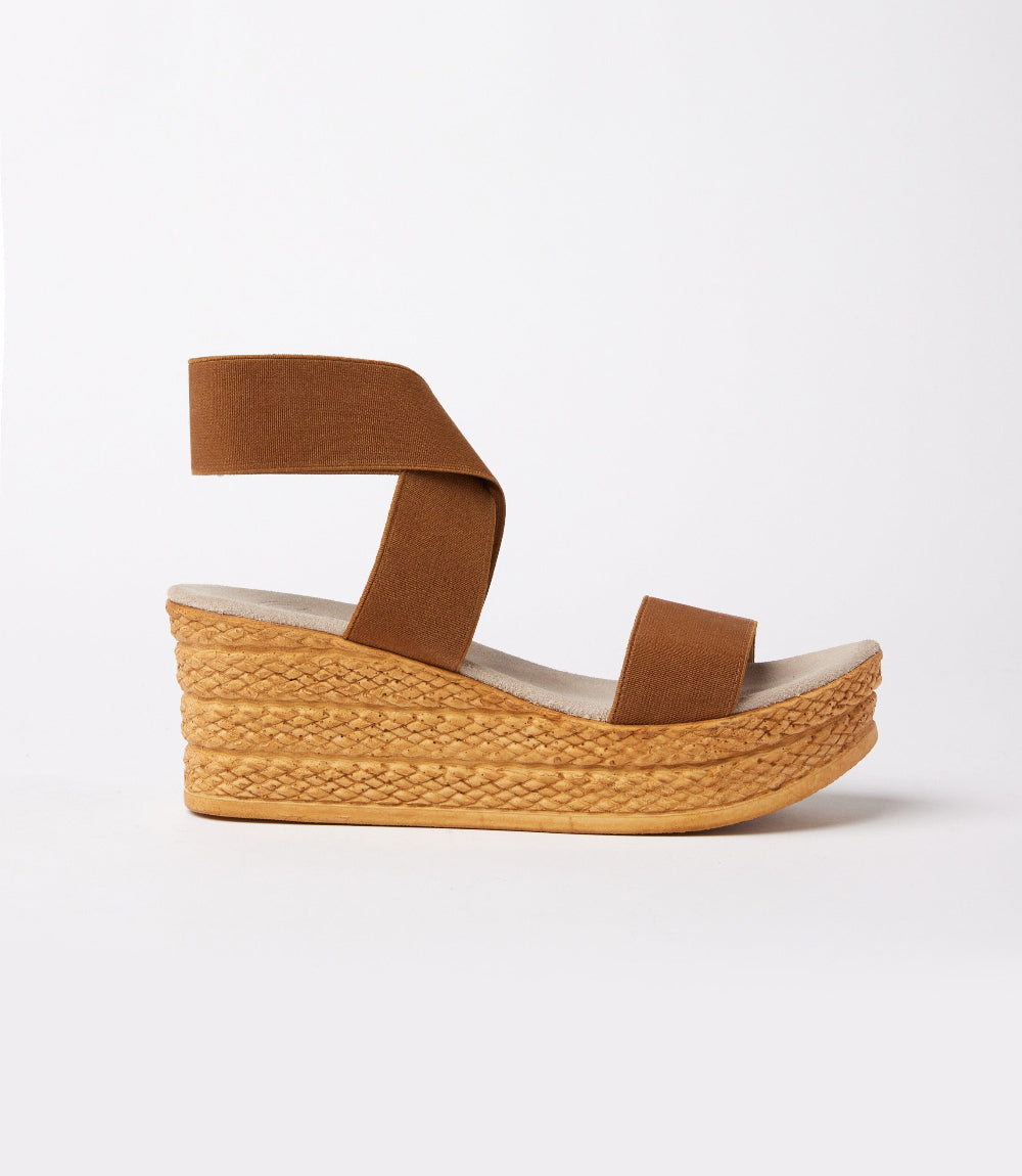 Charleston Shoe Co. Bermuda Strappy Wedge Sandals