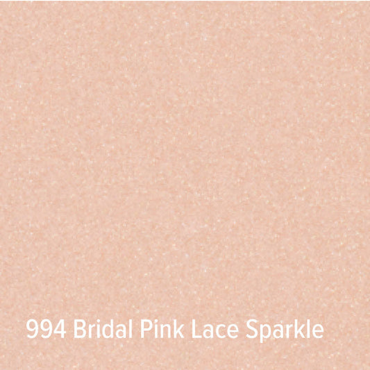 994 Bridal Pink Lace Sparkling Glitter Adhesive Vinyl | Oracal 851
