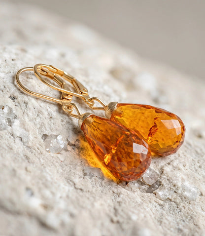 Amber Earrings
