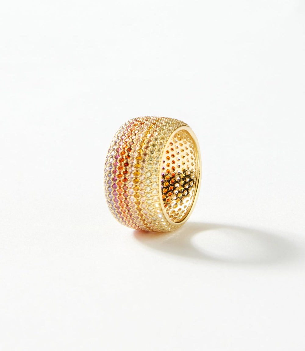 Colorful Crystal Ring