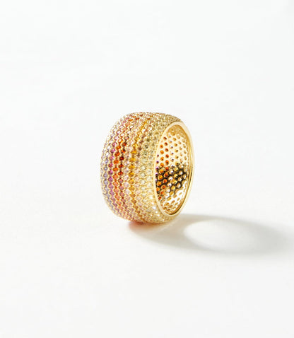 Colorful Crystal Ring
