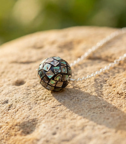 Abalone Stone Necklace