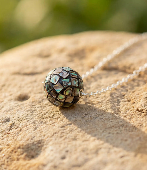 Abalone Stone Necklace