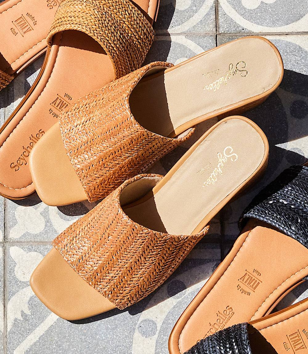 Seychelles Adapt Raffia High Heel Sandals