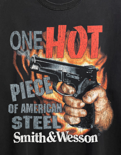 S&W American Steel Washed Black Tee