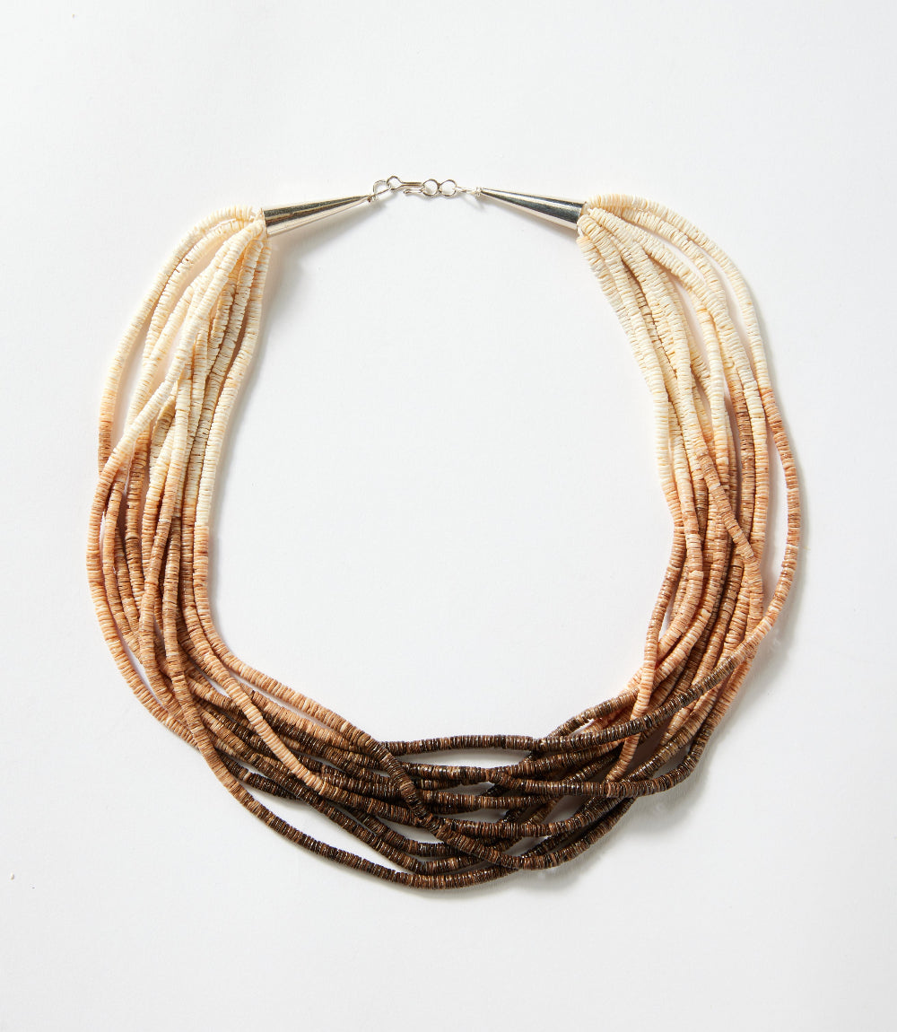 Santo Domingo Ombre Heishi Necklace