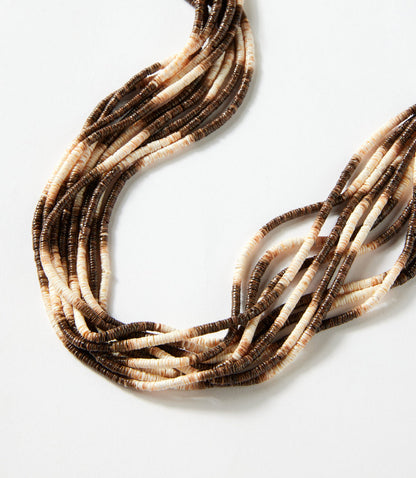 Santo Domingo Ten Strand Heishi Necklace