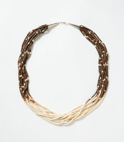 Santo Domingo Ten Strand Heishi Necklace
