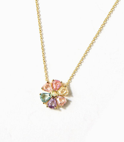 Crystal Pinwheel Necklace