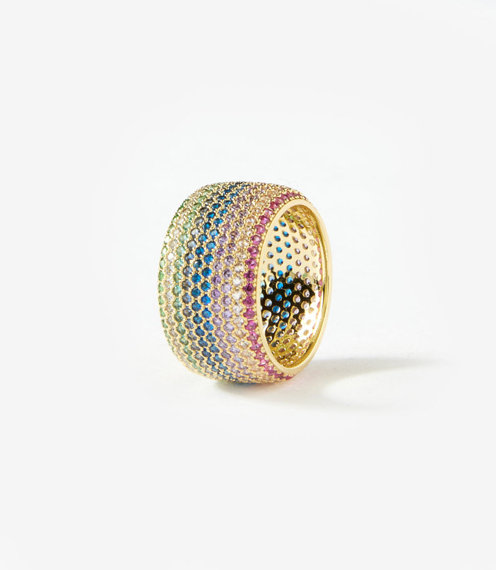 Colorful Crystal Ring