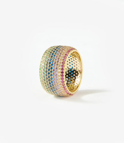 Colorful Crystal Ring
