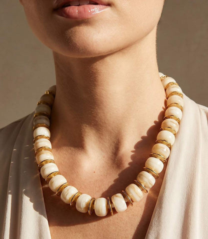 Palm Royale Beaded Necklace