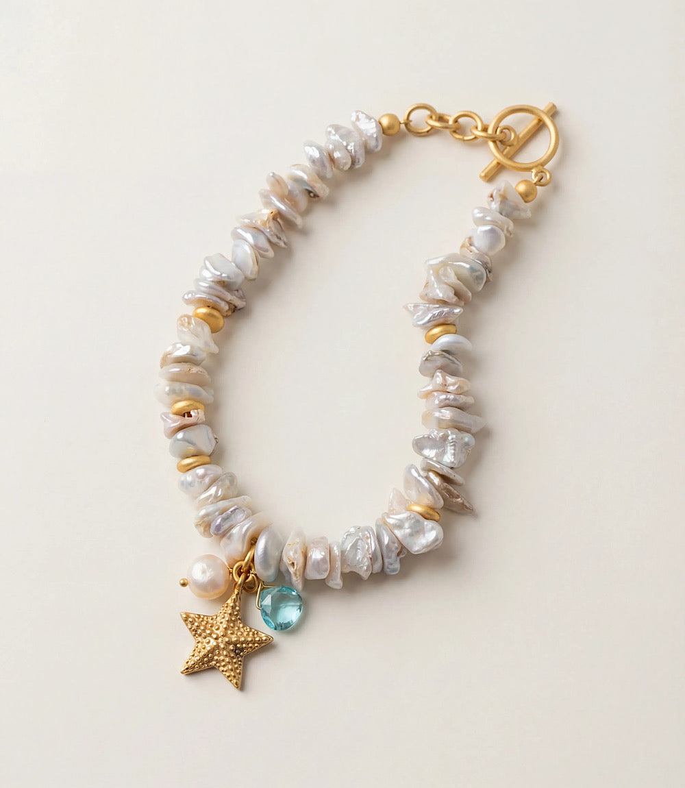 Starfish Charm Bracelet