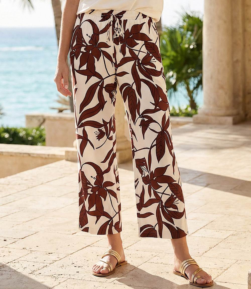 Drawstring Ankle Pants