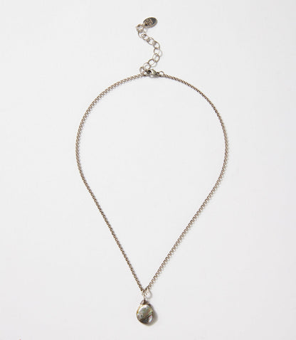 Abalone Shell Teardrop Necklace