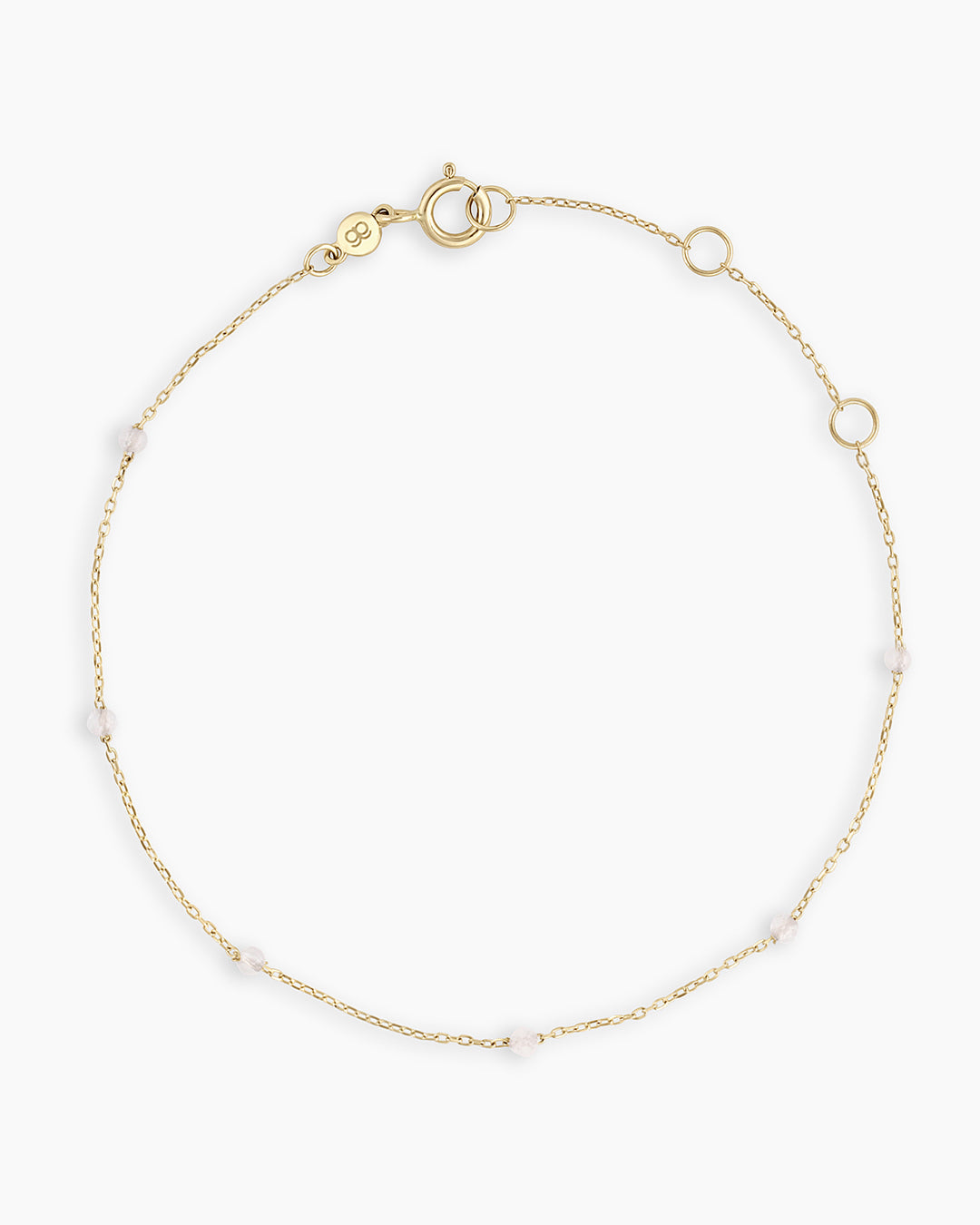 14K Gold Newport Birthstone Bracelet