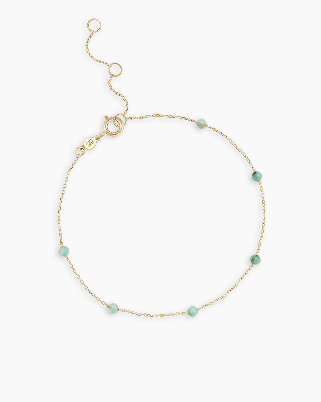 14K Gold Newport Birthstone Bracelet