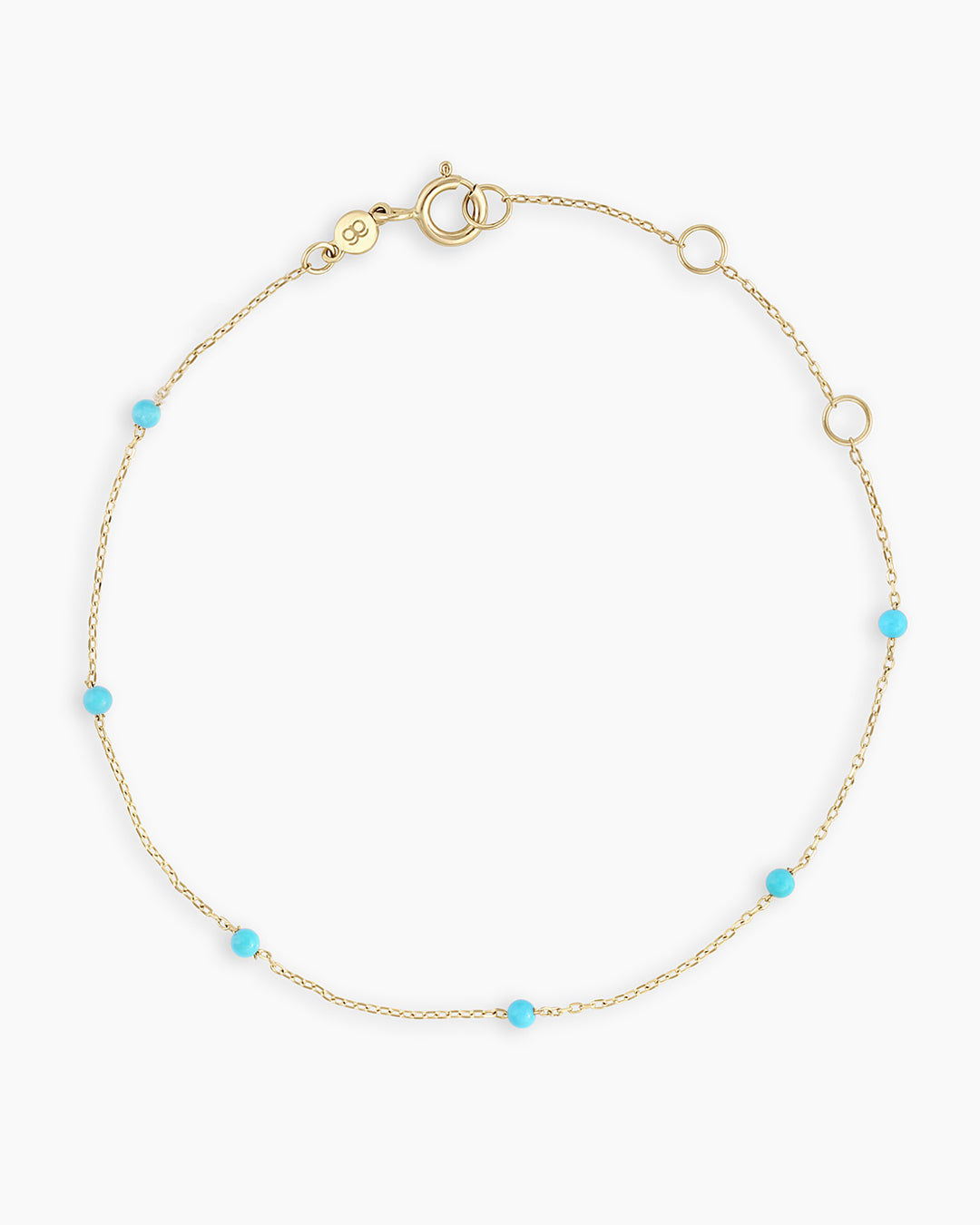 14K Gold Newport Birthstone Bracelet