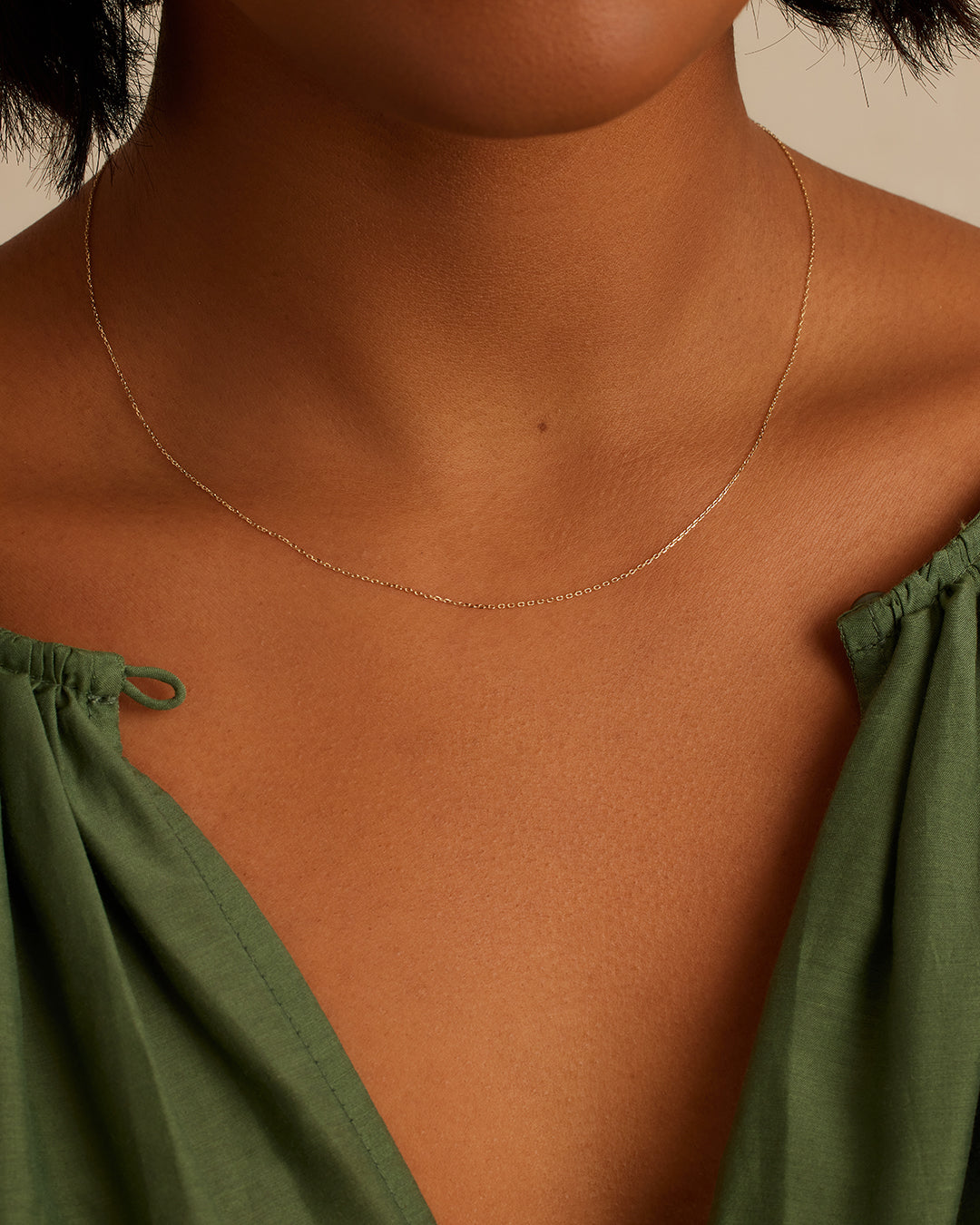 14K Gold Basic Chain