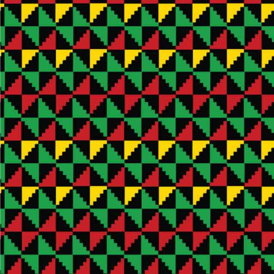 African Pattern - Juneteenth #4 (Sublimation Transfer)