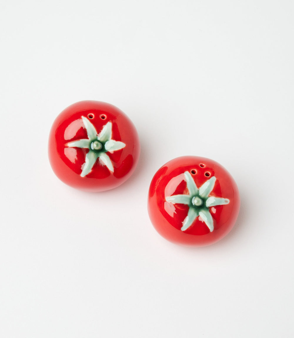 Tomato Salt And Pepper Shaker Set