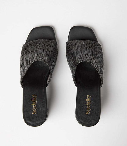 Seychelles Adapt Raffia High Heel Sandals