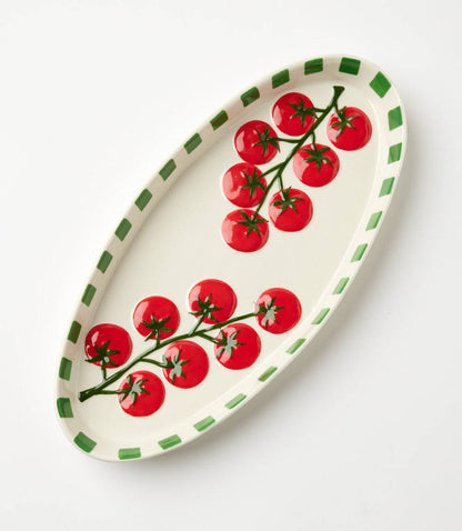 Oval Tomato Platter
