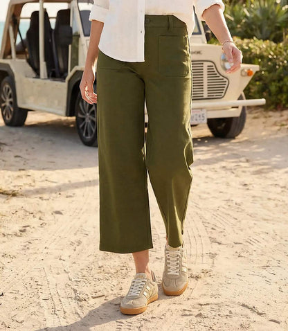 Lauren Patch Pocket Cropped Pants