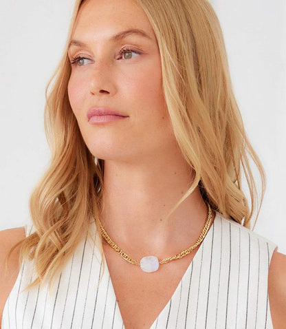 Moonstone Pendant Necklace