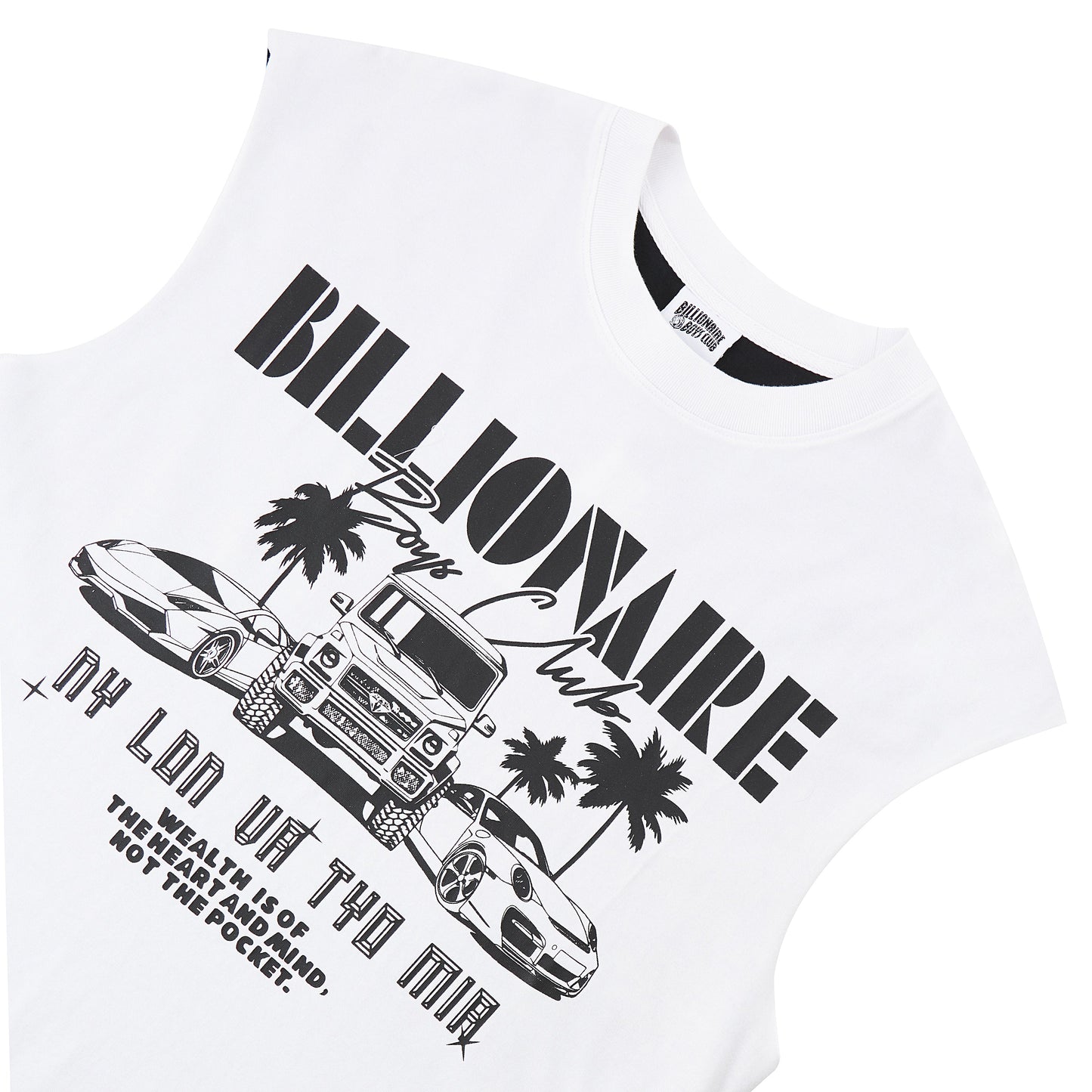 Ride Sleeveless Tee | White