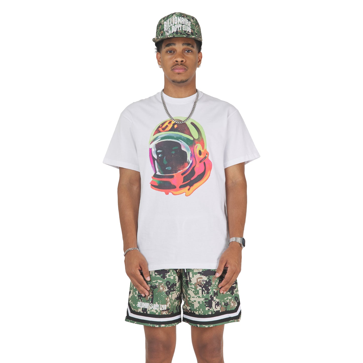 Helmet Tee | White
