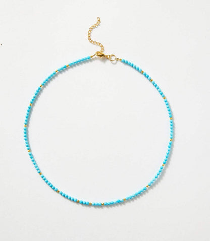 Beaded Turquoise Necklace