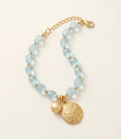Sand Dollar Charm Bracelet