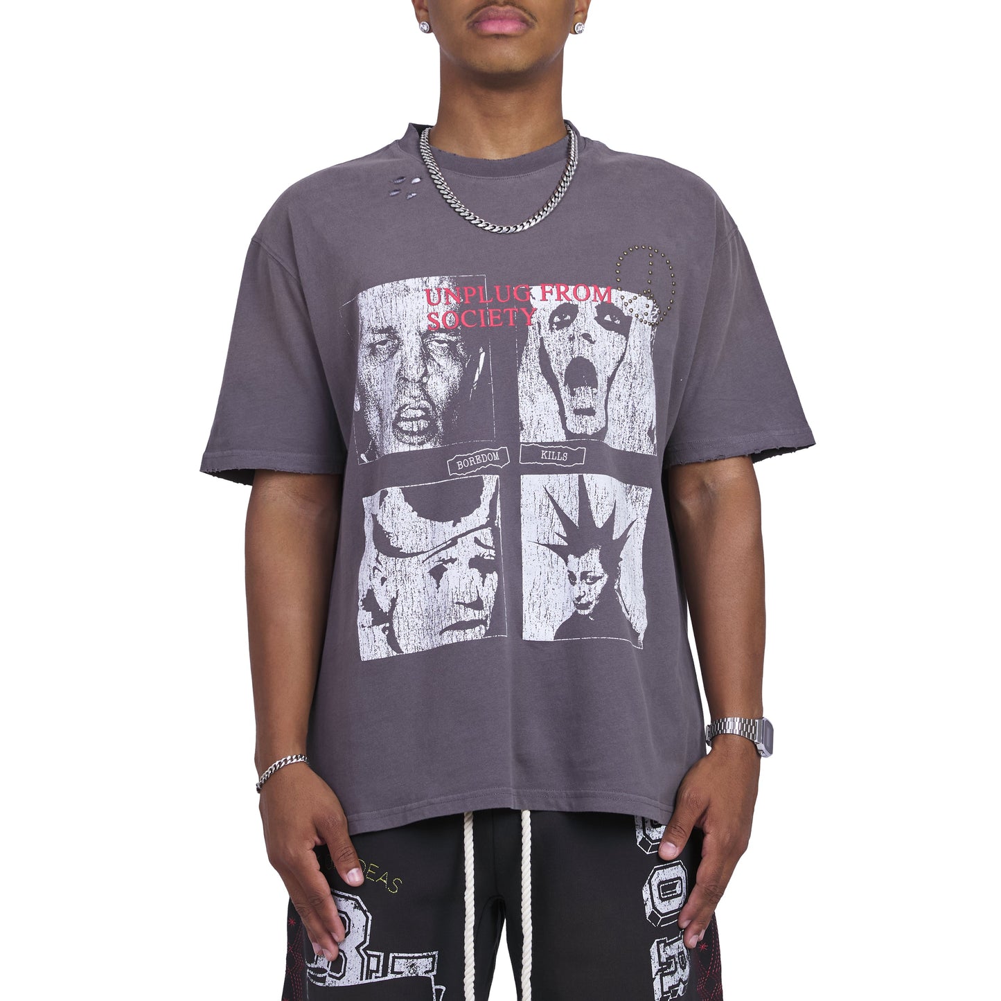 Scream Studded Tee