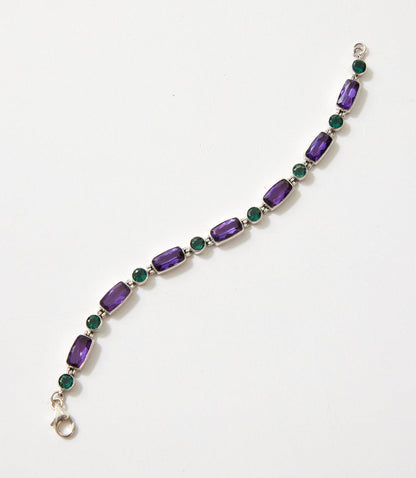 Sterling Silver Gemstone Bracelet