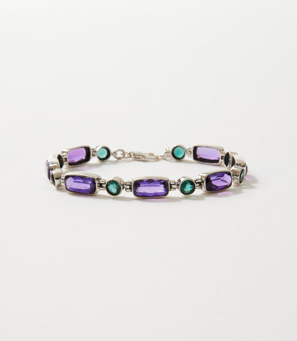 Sterling Silver Gemstone Bracelet