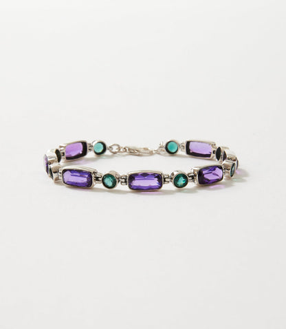 Sterling Silver Gemstone Bracelet