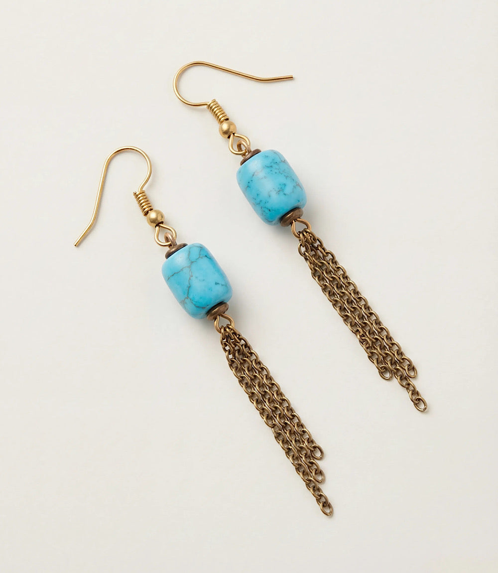 Turquoise Dangling Earrings