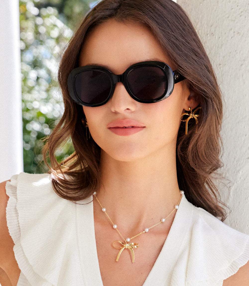 Bow Charm Earrings