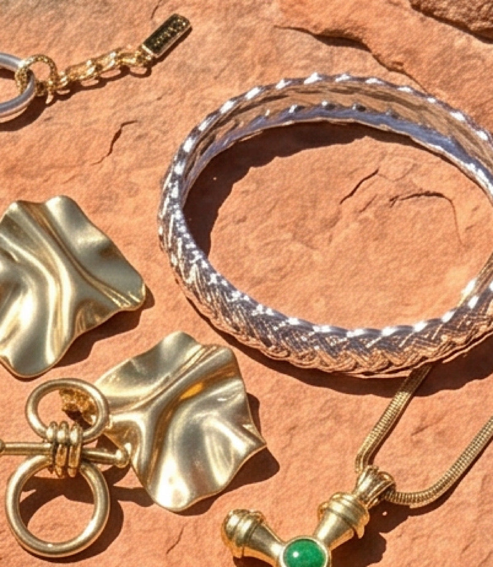 Braided Bangle Bracelet