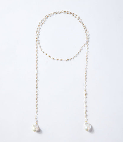 Pearl And Moonstone Necklace