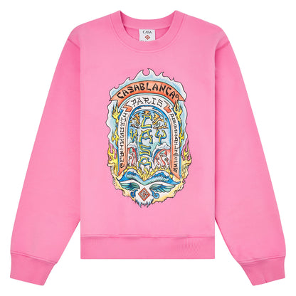 Casa Way Skate Sweatshirt | Pink