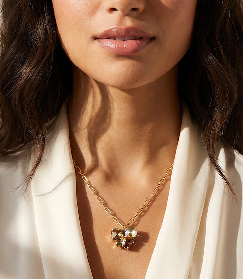 Crystal Cluster Necklace