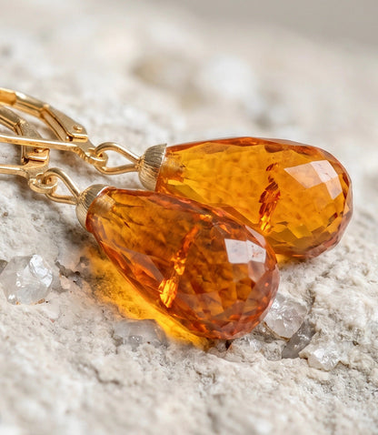 Amber Earrings