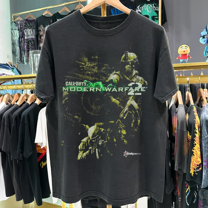 Vintage Call Of Duty Promo Black T-Shirt