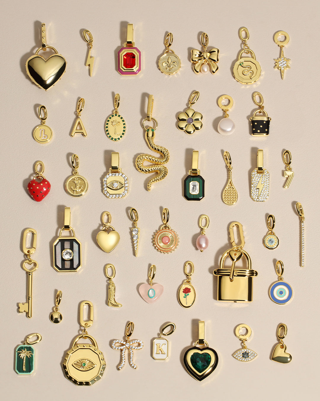 Power Gemstone Travel Parker Charm