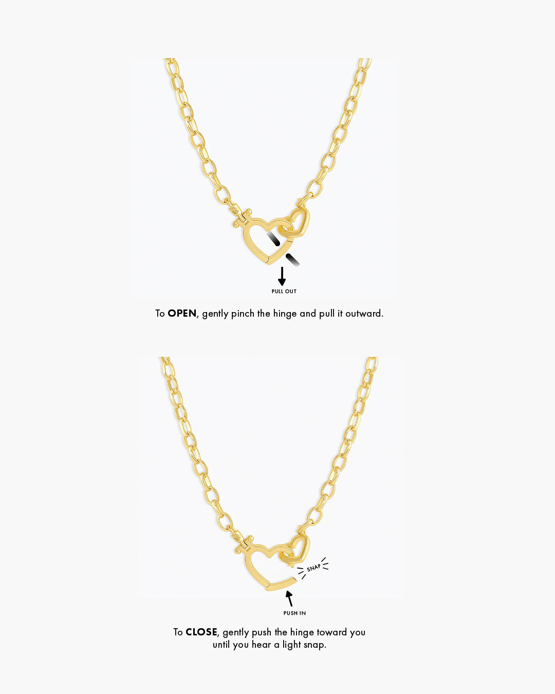 Parker Heart Necklace